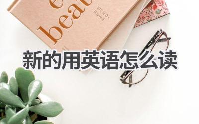 新的用英语怎么读-580学习网